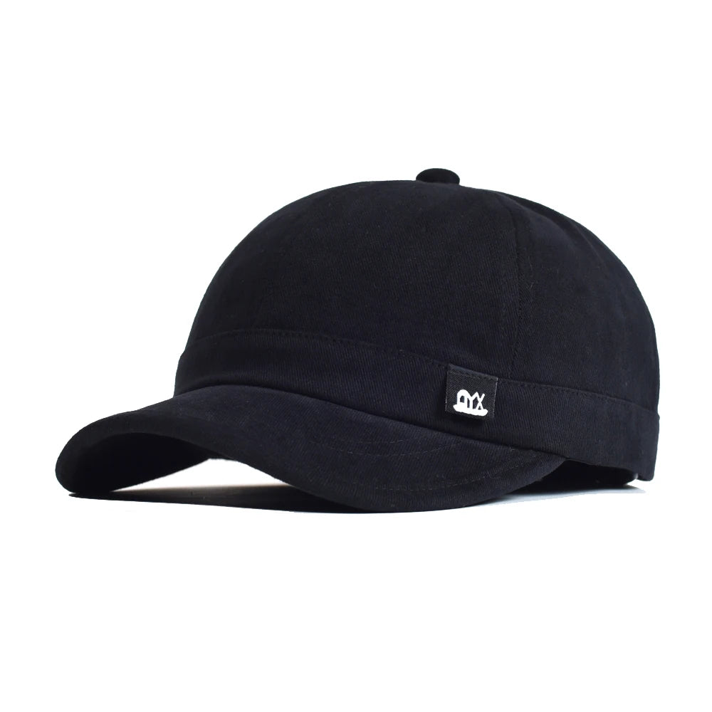 Vintage baseballpet met korte klep, katoen, heren en dames, zachte ‘dad hat’, verstelbaar, truckerstijl, low-profile petten