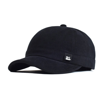 Vintage baseballpet met korte klep, katoen, heren en dames, zachte ‘dad hat’, verstelbaar, truckerstijl, low-profile petten
