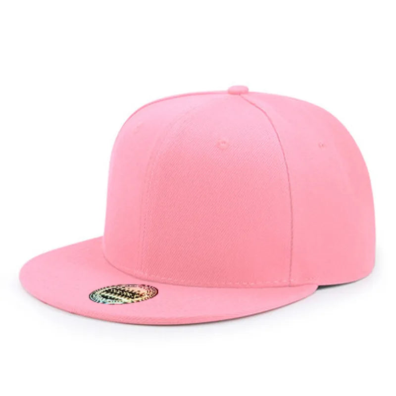 Hot Sale Cap Plain Snapback Hat High Quality Adult Hip Hop Baseball Cap Men Women Outdoor Leisure Baseball Hat