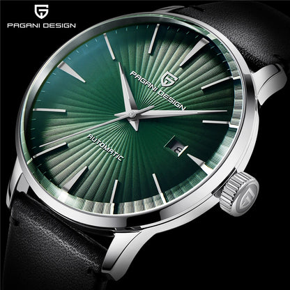 2026 New PAGANI DESIGN Men's Watches Fashion Sports Gold Watch For Men Automatic Mechanical Wristwatches Men Waterproof Leather