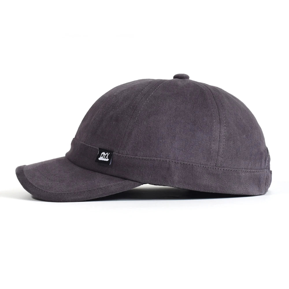 Vintage baseballpet met korte klep, katoen, heren en dames, zachte ‘dad hat’, verstelbaar, truckerstijl, low-profile petten