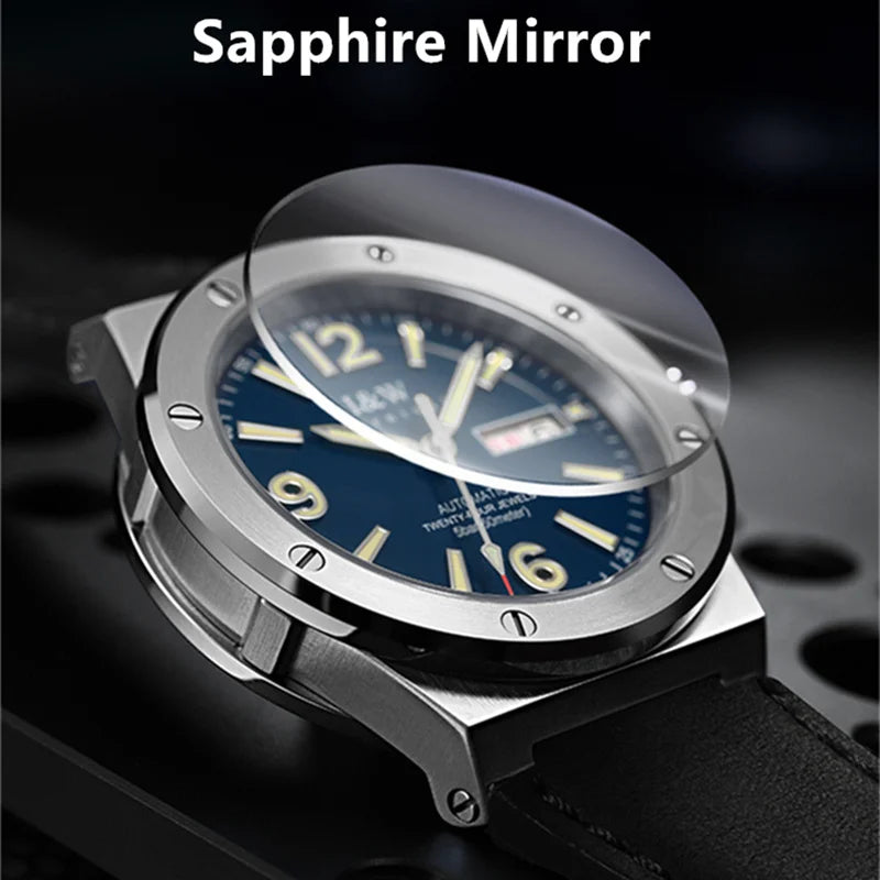 Carnival IW Mechanical Watch For Men Brand Luxury Automatic Men Watches MIYOTA or NH36 Sapphire Luminous Waterproof Reloj Hombre