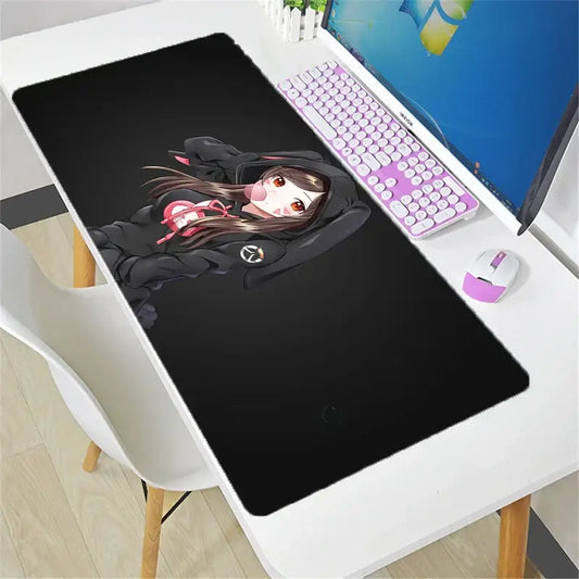 Overwatch-hiirimatto suuri DIY kawaii XXL PC-tietokoneen pöytämatto pelaajalle, toimistomatto, näppäimistöalusta, pelitarvikkeet, hiirimatto