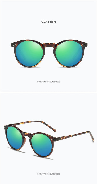 2025 Polarized Sunglasses Men Women Brand Designer Retro Round Sun Glasses Vintage Male Female Goggles UV400 Oculos Gafas De Sol