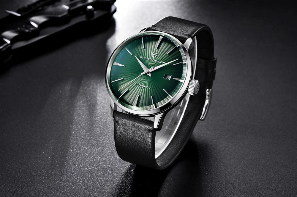 2026 New PAGANI DESIGN Men's Watches Fashion Sports Gold Watch For Men Automatic Mechanical Wristwatches Men Waterproof Leather