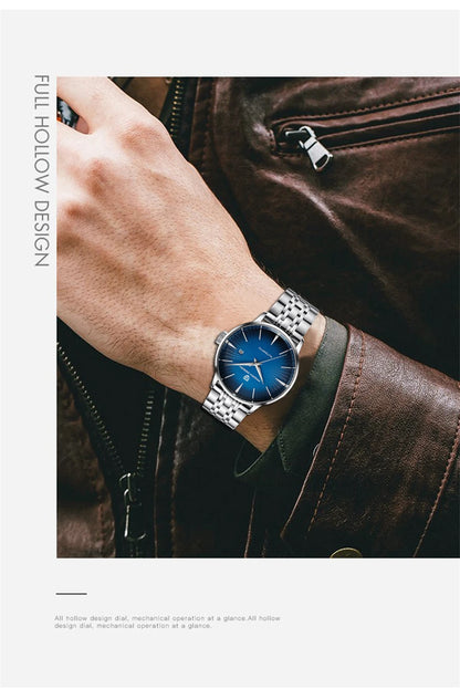 2026 New PAGANI DESIGN Men's Watches Fashion Sports Gold Watch For Men Automatic Mechanical Wristwatches Men Waterproof Leather