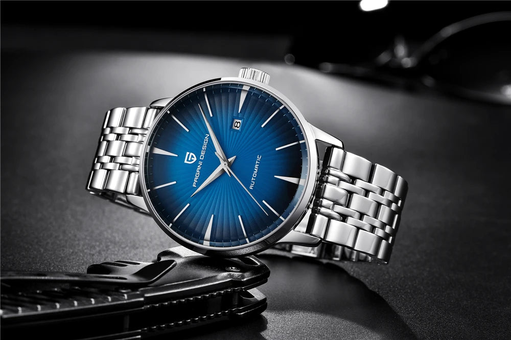2026 New PAGANI DESIGN Men's Watches Fashion Sports Gold Watch For Men Automatic Mechanical Wristwatches Men Waterproof Leather