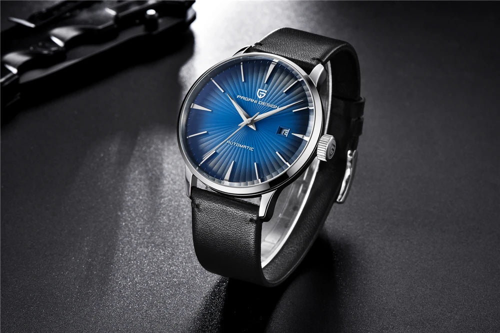 2026 New PAGANI DESIGN Men's Watches Fashion Sports Gold Watch For Men Automatic Mechanical Wristwatches Men Waterproof Leather