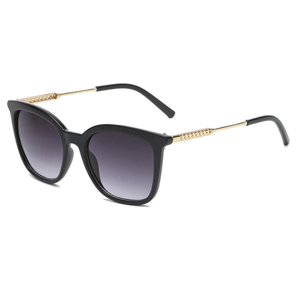 6pcs/3pcs Classic Square Sunglasses Women Men Vintage Brand Eyeglasses Alloy Frame Retro Fashion Style Shades Oculos de sol