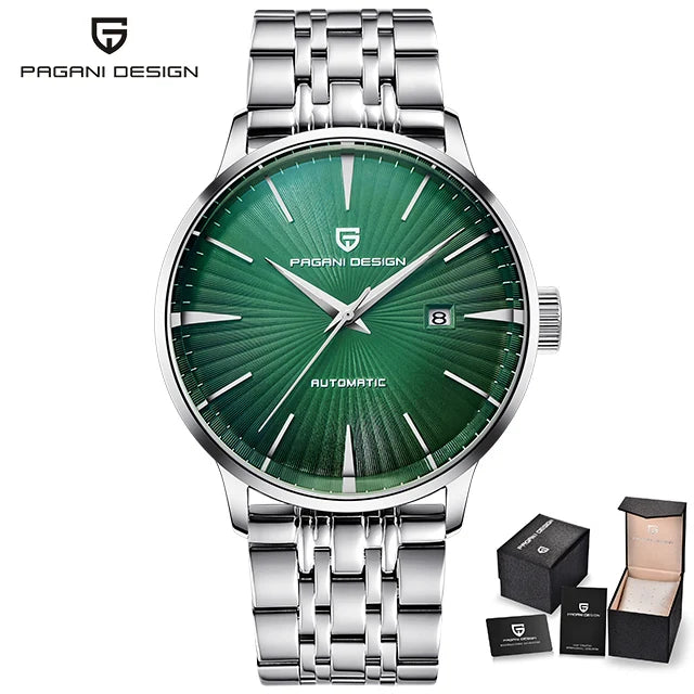 2026 New PAGANI DESIGN Men's Watches Fashion Sports Gold Watch For Men Automatic Mechanical Wristwatches Men Waterproof Leather