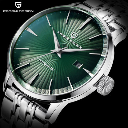 2026 New PAGANI DESIGN Men's Watches Fashion Sports Gold Watch For Men Automatic Mechanical Wristwatches Men Waterproof Leather