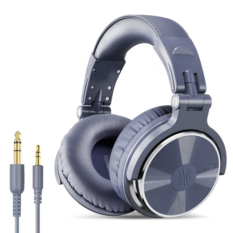 OneOdio Over Ear Headphones HiFi Studio DJ Headphones Wired Gaming Headset with Mic, Professional Monitor Headphones for PC, Phone & Music Production