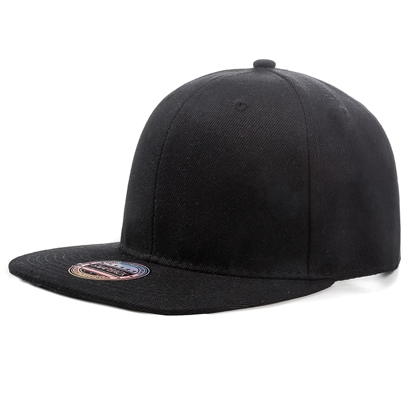 Hot Sale Cap Plain Snapback Hat High Quality Adult Hip Hop Baseball Cap Men Women Outdoor Leisure Baseball Hat