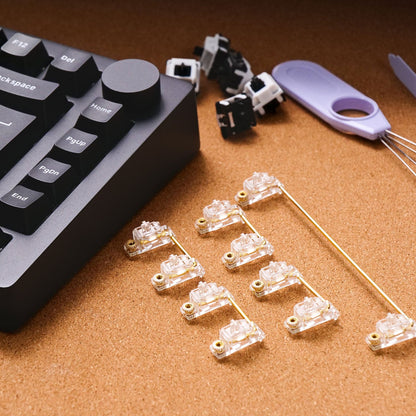Akko MonsGeek M1 V5 Three-mode Mechanical Keyboard/Barebone Kit VIA 75% 3/5 Pin Customized Hot Swap RGB Rapid Disassemble Gasket