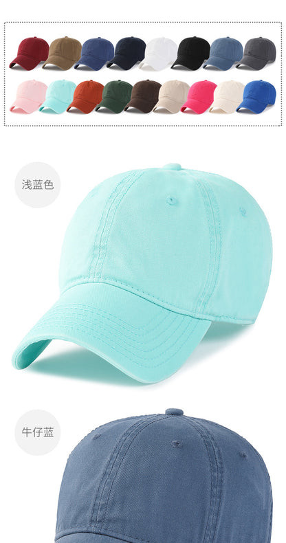 Herr och dam, oversize XXL 100% bomull, stor basebollkeps för stora huvuden 56-63cm(23.5"-25.5"), justerbar enfärgad dad cap