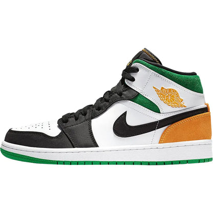 Chaussures de basket-ball de sport pour homme Nike AIR JORDAN1 MID SE AJ1 authentiques 852542-101
