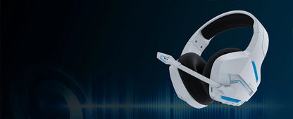 BINNUNE – casque de jeu sans fil 2.4GHz, Bluetooth 5.3, avec micro antibruit, multiplateforme pour PS5/PS4/Switch