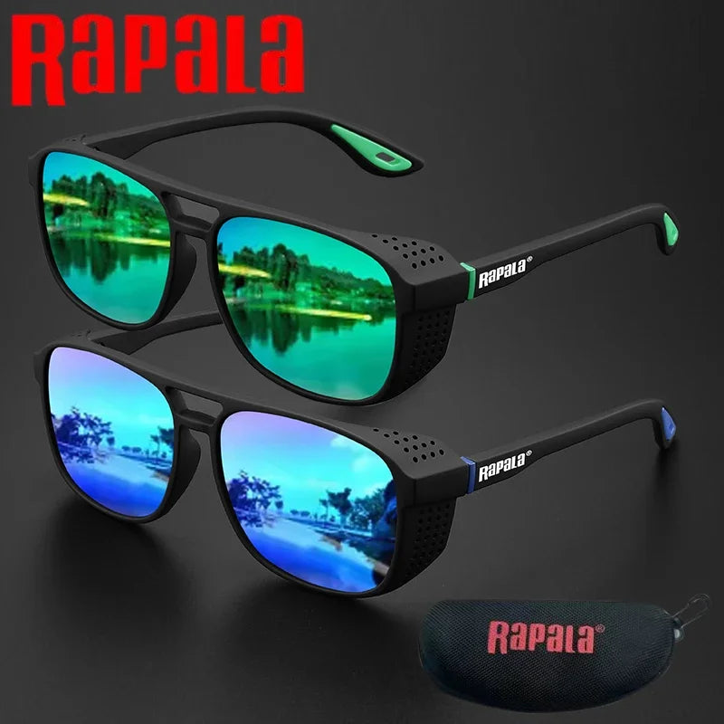 Rapala Professional Sports Sunglasses - Polarized Windproof UV400 for Cycling Running Outdoor Enthusiasts UV400