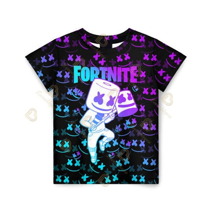 2026 Fortnite T-shirt Boys Summer Anime Game T Shirt Everyone T-Shirt Cute Tee Shirt Basic Battle Gamer Short Sleeve Man Tshirt
