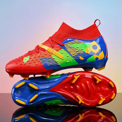 Nouvelles chaussures de football professionnelles pour hommes, crampons de football de société, chaussures de football d'intérieur, bottes d'entraînement originales, chuteira de terrain rapide