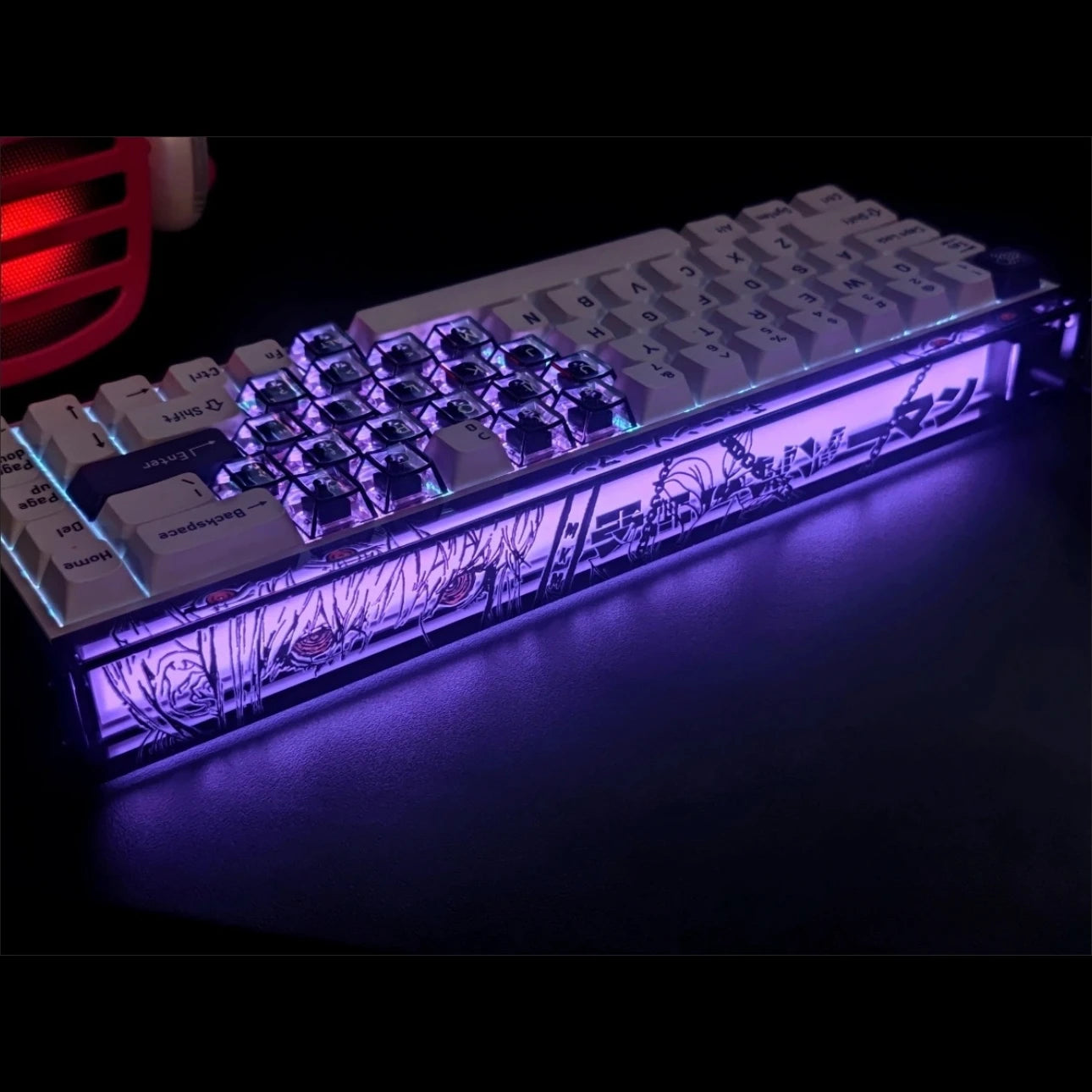 Nuevo AULA HERO 68HE/ULTRA Kits sticker: teclado gaming con interruptores magnéticos y accesorios para teclado mecánico personalizado con cable para e-sport
