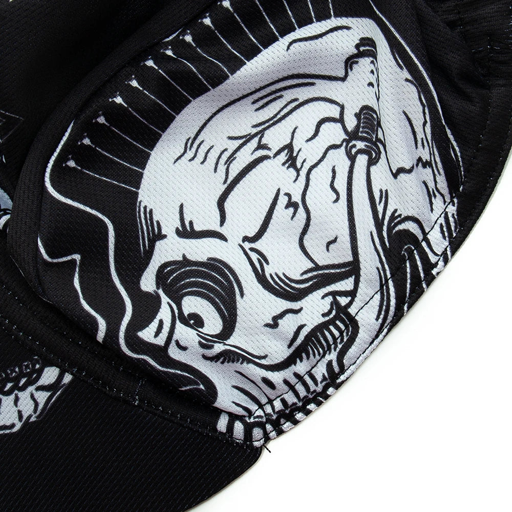 Skull Cycling Cap for Men Women Outdoor Sports Hat Summer Breathable Under Helmet Cycling Hat