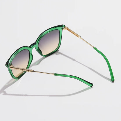 6pcs/3pcs Classic Square Sunglasses Women Men Vintage Brand Eyeglasses Alloy Frame Retro Fashion Style Shades Oculos de sol