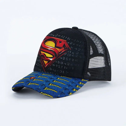 Marvel Avengers Hat Outdoor Sports Baseball Cap Spider-Man Iron Man Cartoon Animation Beach Sun Hat Peaked Hat Children's Gift