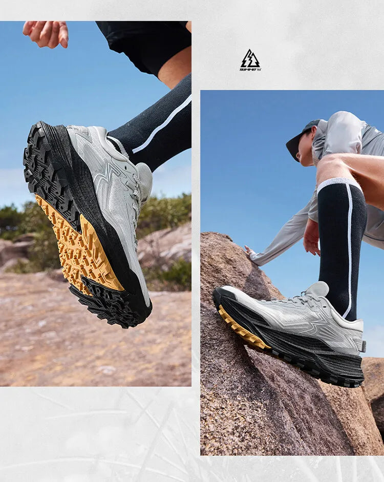 361 Degrees WUXIA 2.0 leichter, weicher, luftiger, reaktionsfreudiger, rutschfester, vielseitiger Outdoor-Wanderschuh für Herren 672542201