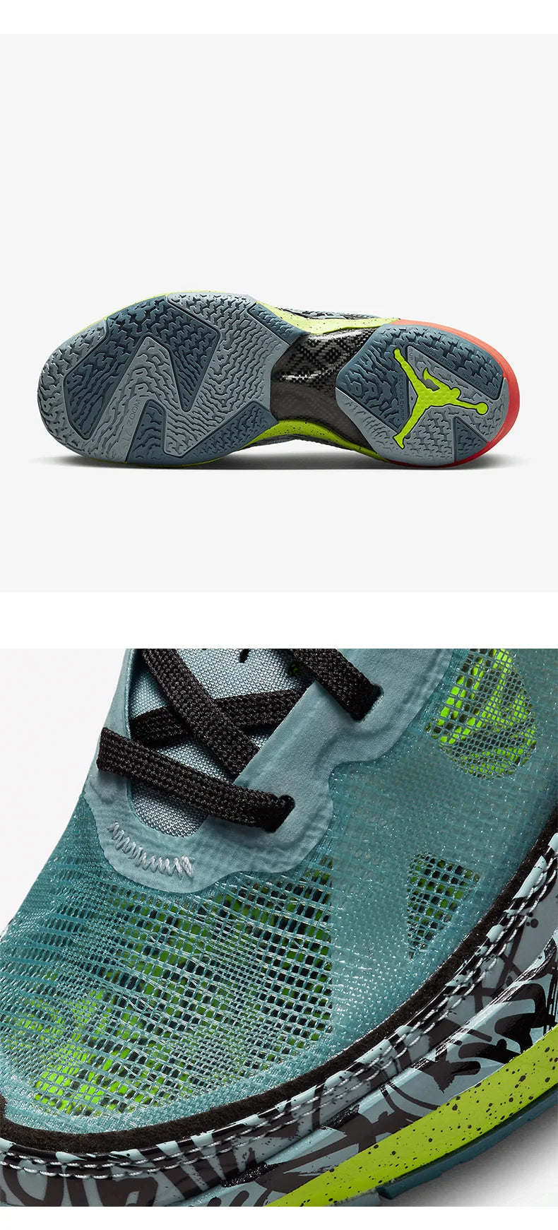 Nike originale Air Jordan 37 Low AJ37 basketballsko til kvinder DV3142-367