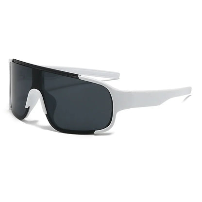 Trendy Women's Polarized Cycling Sunglasses UV400 Windproof Outdoor Sunshade Goggles PC Lenses Sports Glasses for Travel