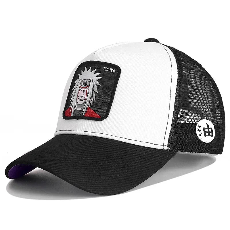 Șapcă de baseball Naruto Snapback Uchiha Itachi în stil anime pentru bărbați și femei, șapcă hip-hop, șapcă pentru tată, șapcă ajustabilă din plasă, șapcă de camionagiu