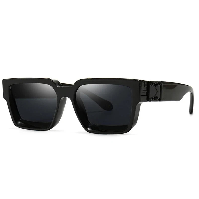 Cycling Brand Rectangle Sunglasses Men Women Luxury Shades Retro Square Sun Glasses Eyewear Trend Punk Eyeglasses For Male