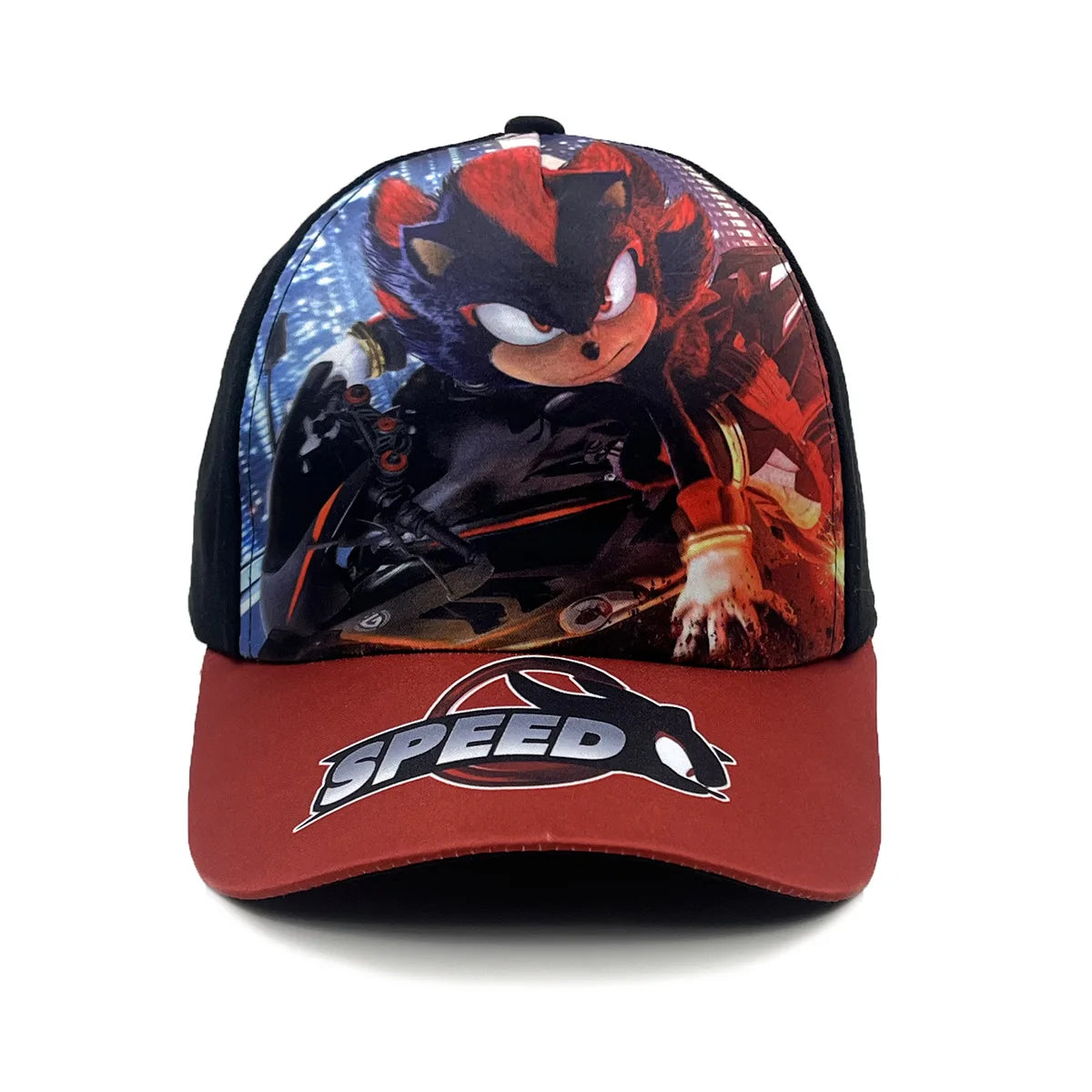 50-54cm Children's Sonic Cartoon Baseball Cap Anime Hedgehog ShadowTails Knuckles Character Sun Protection Cap Accessory Gifts