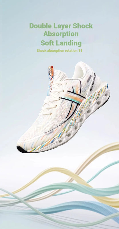Pánské běžecké boty Xtep Reactive Coil 11.0 – letní sportovní boty s tlumením nárazů, pružným odrazem a měkkým došlapem 976219110026