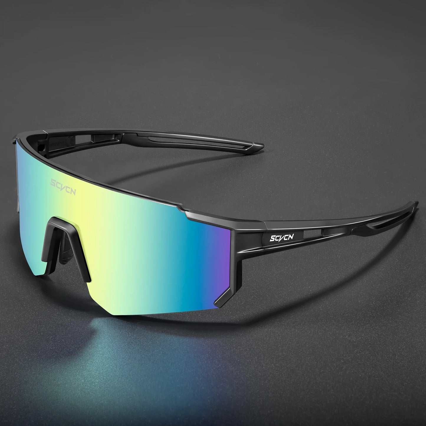 SCVCN Cycling Glasses Bike Sunglasses Men UV400 Eyewear Sports MTB Outdoor Goggles Bicycle Women Sunglasses Multi Color Riding