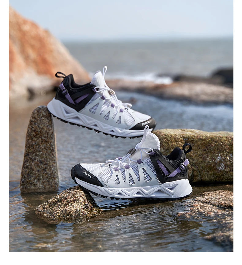 RAX Nieuwe heren- en dameszomerwandelschoenen, ademende Upstream-schoenen, trekkingschoenen, waterschoenen, outdoor-, vis- en kampeerschoenen, sneakers voor heren