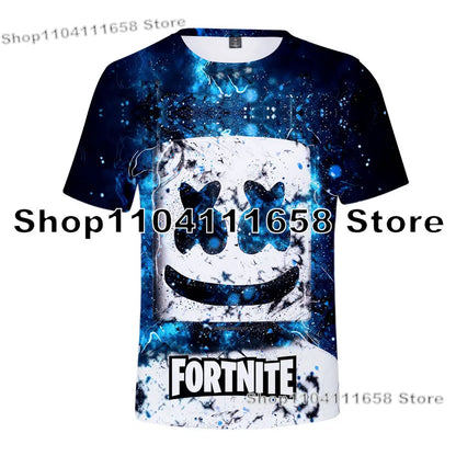 Banana Peely -T-paita, naisten T-paita, lasten F-Fortnite T-paita, 3D-painettu miesten Battle Royale -pelipaita, kesätoppi, syntymäpäivälahja