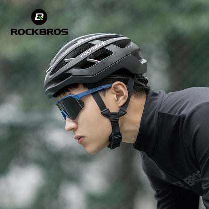 ROCKBROS Bike Glasses Polarized Men Women Bicycle Glasses 4Lens MTB Road Cycling Eyewear Glasses With Myopia Frame Sunglasses