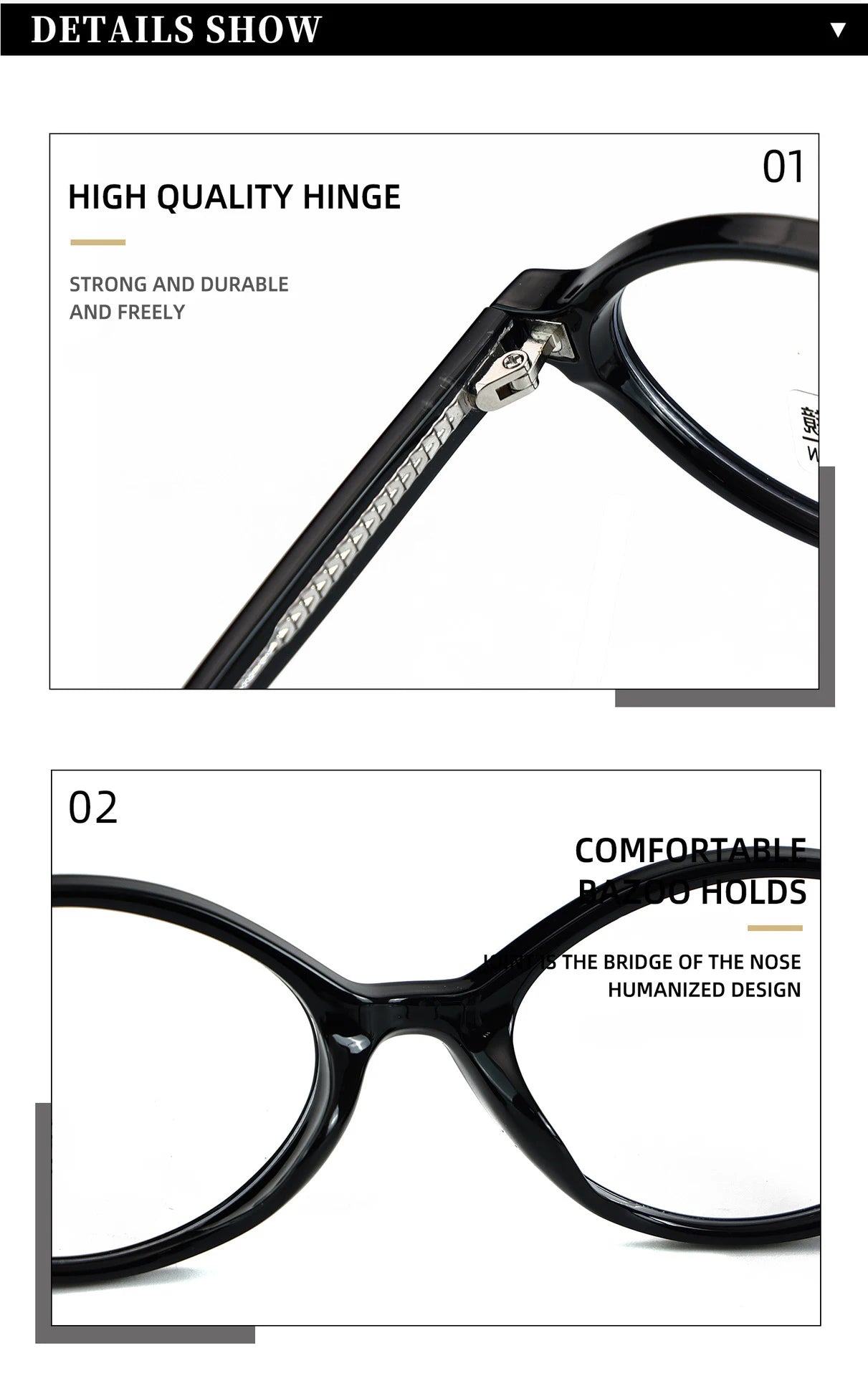 VICKY Simple Geometric Oval Small Frame Retro Design Women's Polarized Sunglasses UV Protection Customizable Prescription K9142