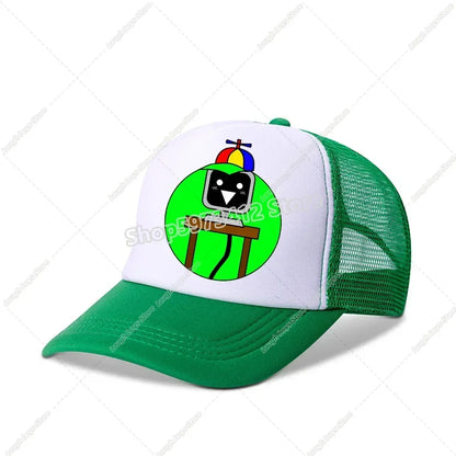 Sprunkis Baseball Caps Boys Casuals Hats Game Figure Printed Women Man Sports Sun Hat Adjustable Peaked Cap Bonnets Girls Gifts