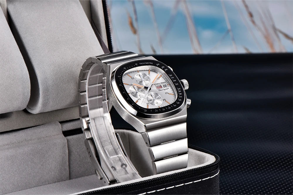 PAGANI DESIGN New 40mm Men‘s Quartz Watches Japan Miyota Movement Sapphire Stainless Waterproof Luminous reloj hombre PD1819