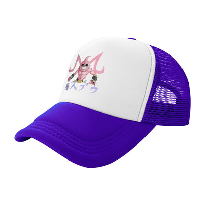 Dragon Ball Z Vegeta Mesh Baseball Caps Men Women Popular Trucker Hat  Hat Adjustable Polyester Trucker Cap Summer Trucker Hats