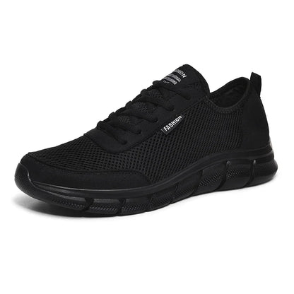 Nouvelle maille hommes chaussures Lac-up chaussures décontractées hommes baskets respirant chaussures légères confortables Sport formateurs Zapatillas Hombre