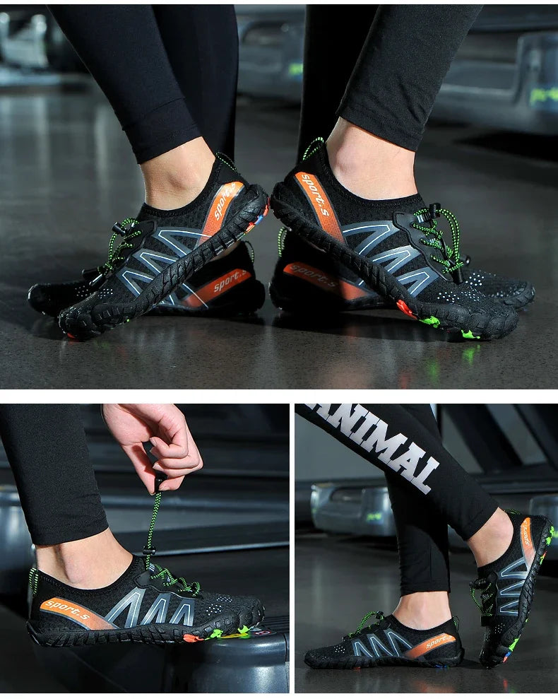 Men Aqua Shoes Water Swimming Shoes Women Sneakers Boys Child Barefoot Shoes Beach Sandals Quick-Dry River Sea Diving Gym