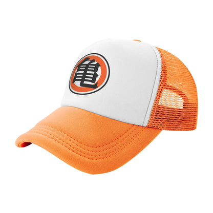 DBZ Turtle Japanese Anime Goku Trucker Cap Adult Dragon Ball  Hat Sun Hats Dad Hat Adjustable Snapback Caps Mesh Baseball Cap