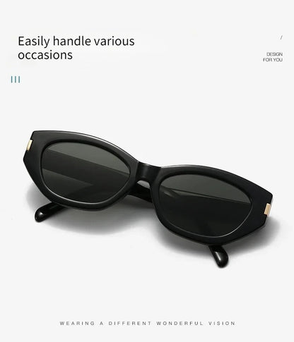 NOIRVUE New Cat-eye Butterfly Sunglasses Fashion High Quality Glasses for Women Men High-definition Nylon Lenses
