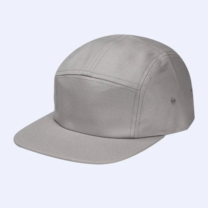 Summer Cotton 5 Panel Big Size Baseball Caps Oversize 62cm Flat Top Sports Snapback Cap Hip Hop Skateboard Hat Custom Wholesale