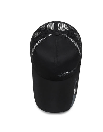 Sombrero de pescador de malla transpirable, informal, de secado rápido y de estilo coreano para hombre, ideal para el verano