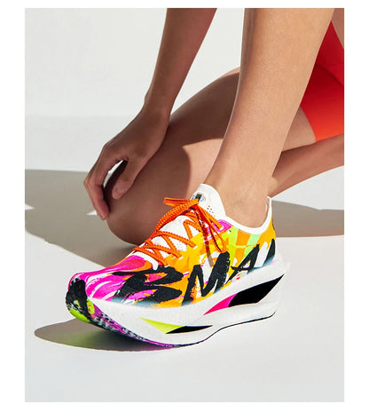 BMAI Ademende 20 km marathon-sneakers voor heren met dempende koolstofplaat – sportschoenen voor heren – casual luxe sportschoenen – hardloopschoenen voor heren